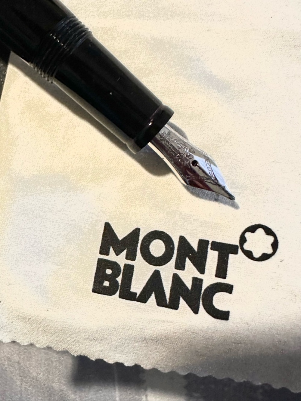 Vintage Montblanc Black Fountain Pen